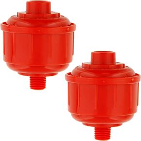 TCP Global (10-Pack Disposable Mini Air/Water Filters Only Standard 1/4" Threads, Fits Most Spray Guns and Air Tools