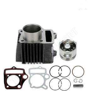 labwork 50cc Cylinder & Piston Gasket Repair Kit Replacement for Honda Z50 XR50 CRF50