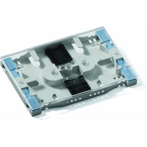 Leviton T5PLS-12F Injection Molded Mini Splice Tray, Heat Shrink Style (accepts standard sleeves), up to 12 Fiber Splicing