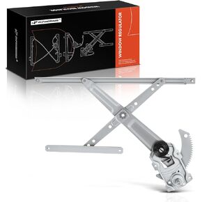 A-Premium Manual Window Regulator Compatible with Toyota Tacoma 2005-2014, Front Right Passenger Side