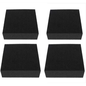 Artec360 High-Density Foam Mat for Needle Felting Kit Pad 4"x4"x1.2" Felting Base Black Foam Felting 4 Pack