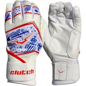 Unapologetic Batting Gloves - Baseball and Softball Batting Gloves for Adult and Youth - Cabretta Leather and Stretch Knit Finger