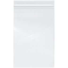 Plymor Heavy Duty Plastic Reclosable Zipper Bags, 4 Mil, 6" x 9" (Pack of 100)