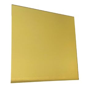 1/8" Mirror Acrylic Sheet - DIY Craft Materials for Glowforge, AP, Epilog, Mira - for Laser Cutting and Engraving (12"x12"x1/8", Rose Gold, 1)