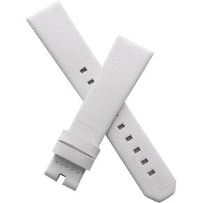17 mm White genuine leather band to fit TAG Heuer Ladies Formula 1 models listed in Saudi Arabia