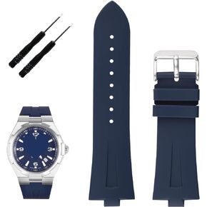 Compatible for Vacheron Constantin Overseas 25mm*8mm Rubber Watch Band Replacement for men Silicone Wirstband Strap women Bracelet