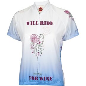 BDI Women's Love Wine Cycling Jersey