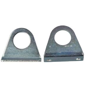 Mini Cylinder Accessories, 2pcs Cylinder Connecting Rod Splint mounting Bracket, MAL Pneumatic Parts, Suitable for 20mm,25mm Cylinder Diameter