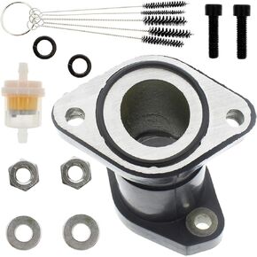 YFM350 YFM400 Carburetor Intake Manifold Boot Joint Compatible with Yamaha Big Bear YFM 350 YFM350FW YFM350U YFM350FH Moto-4 YFM350ER Kodiak 400 YFM400FW YFM400