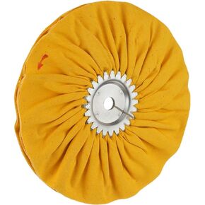 D2516 8-Inch Bias Hard Buffing Wheel, Yellow