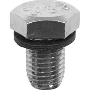 5 M12-1.50 Single Oversize Oil Drain Plugs with Gasket