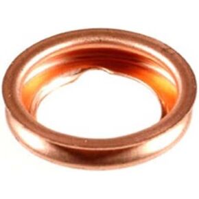 10 Copper Oil Drain Plug Gaskets Compatible with Ford F4XY-6734-A and Nissan 11026-01M02