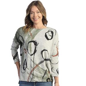 Jess & Jane French Brushed Knit Tunic - FB9