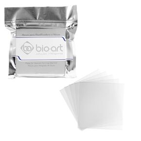 Dental Soft Splint, 10 Sheets 2.0 mm Dental Lab Splint Thermoforming Material for Vacuum Forming Machine 5'' x 5''