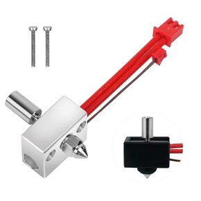 Creality Official Sprite Extruder Upgrade Heater Block Kit High Temperature 300℃ Titanium Heatbreak Plated Copper Nozzle Compatible with Creality Ender 3 S1/Ender3 S1 Pro/CR10 Smart Pro
