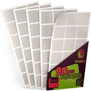 Mounting Squares Double Sided 90PCs - Sticky Tack for Wall Hanging - Mounting Putty for Walls Removable - Double Sided Tape Squares use as Poster Putty Wall Tacks
