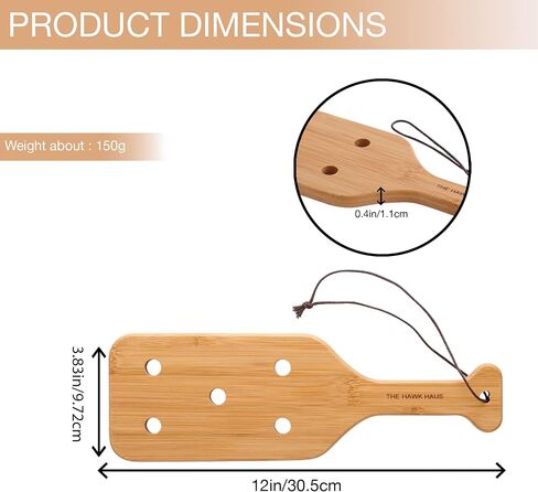 12 inch Bamboo Paddle with Airflow Holes Lightweight Greek Paddle for DIY Home Decoration Crafting Paddles for Kids Valentine’s Birthday Gift in Saudi Arabia