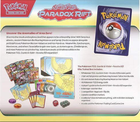Pokémon TCG: Scarlet & Violet—Paradox Rift Elite Trainer Box in Saudi Arabia