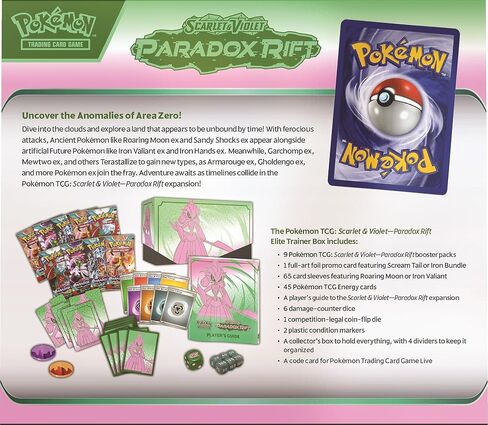 Pokémon TCG: Scarlet & Violet—Paradox Rift Elite Trainer Box in Saudi Arabia