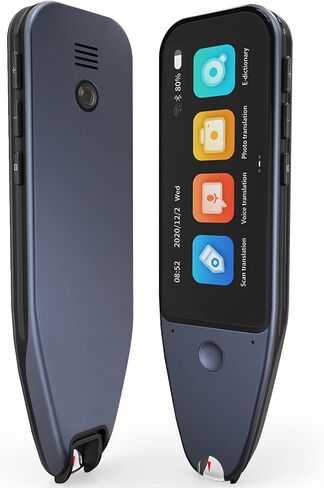جهاز مترجم اللغة، Tendak 2-Way Instant Voice Translator 112 لغة OCR قارئ القلم الرقمي مع جهاز مترجم محمول بشاشة تعمل باللمس لمتعلمي اللغة الطلاب الذين يعانون من عسر القراءة in Kuwait