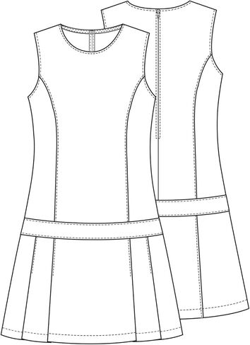 الزي المدرسي للفصل الدراسي، سترة ذات ثنيات كبيرة للفتيات in Kuwait