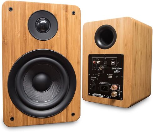 مكبرات صوت تعمل بالطاقة Peachtree Audio M25x (زوج) - بيانو أسود in Kuwait