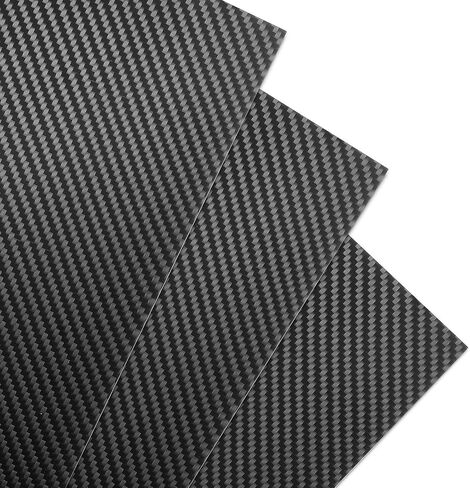 3 Pcs Carbon Fiber Sheets 2.0 x 200 x 300mm Twill Matte Laminate Plates 3K Carbon Fiber Board 2.0mm Thickness Carbon Fiber Panels in Saudi Arabia