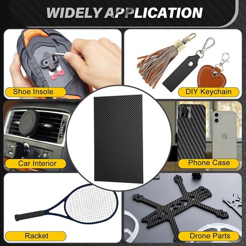 3 Pcs Carbon Fiber Sheets 2.0 x 200 x 300mm Twill Matte Laminate Plates 3K Carbon Fiber Board 2.0mm Thickness Carbon Fiber Panels in Saudi Arabia