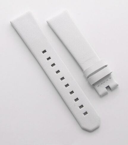 17 mm White genuine leather band to fit TAG Heuer Ladies Formula 1 models listed in Saudi Arabia