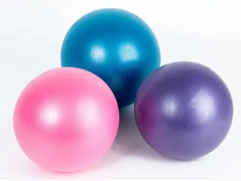 Exercise Pilates Ball Mini 9 inch Exercise Barre Ball for Yoga,Stability Exercise Training Gym Anti Burst and Slip Resistant Balls Physical Therapy Improves Balance, Core Strength Pack of 3 in Saudi Arabia