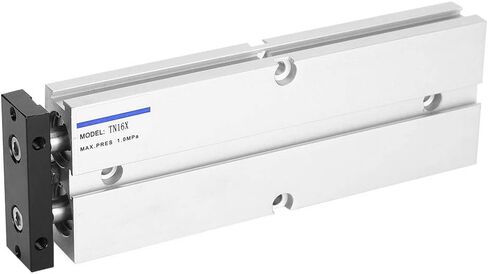 Air Cylinder Aluminum Alloy TN16 0.10.9MPa 10200mm Pneumatic Double Acting Cylinder (TN16X100-S) in Saudi Arabia