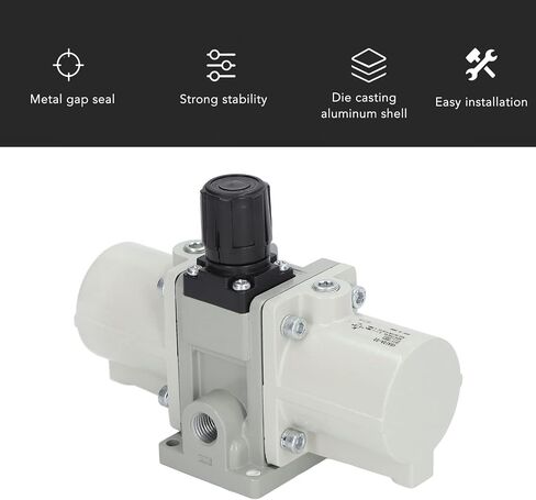 Air Compressor Booster Pump, Thickened Adjustable Stable Pressurization Gas Booster Pump SMC Type for Industrial Use in Saudi Arabia