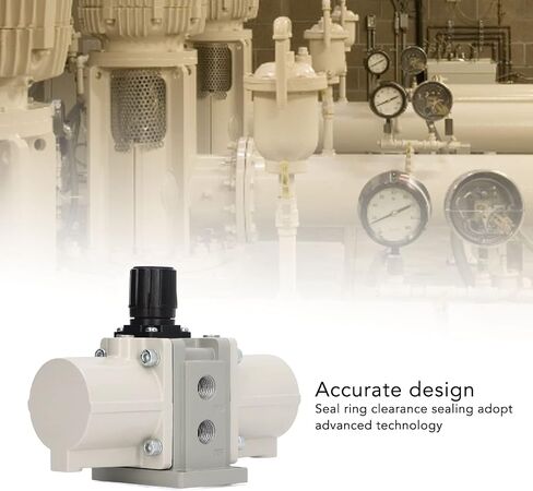 Air Compressor Booster Pump, Thickened Adjustable Stable Pressurization Gas Booster Pump SMC Type for Industrial Use in Saudi Arabia