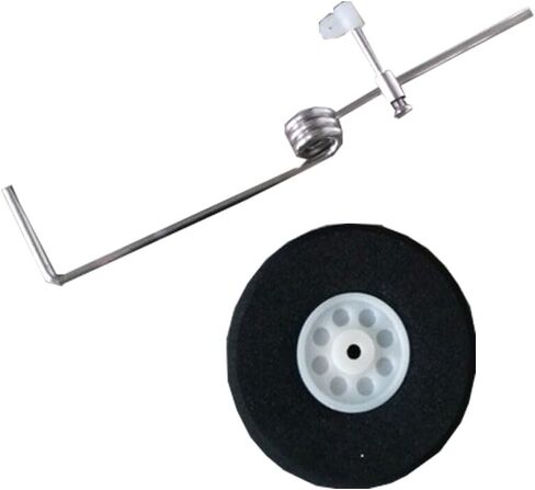 مجموعة عجلات الهبوط الرئيسية من الألومنيوم طائرة RC لاستبدال أجزاء سيسنا 182 مقاس 40 ARF PNP in Kuwait