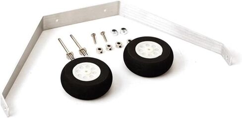 مجموعة عجلات الهبوط الرئيسية من الألومنيوم طائرة RC لاستبدال أجزاء سيسنا 182 مقاس 40 ARF PNP in Kuwait