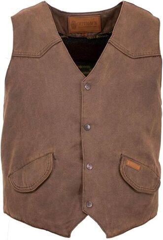 Outback Trading Men's Montana Insulated Warming Water-Resistant Canyonland Outerwear Western Vest with Multiple Pockets in Saudi Arabia
