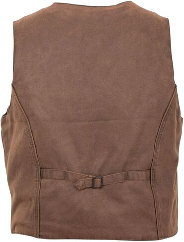 Outback Trading Men's Montana Insulated Warming Water-Resistant Canyonland Outerwear Western Vest with Multiple Pockets in Saudi Arabia
