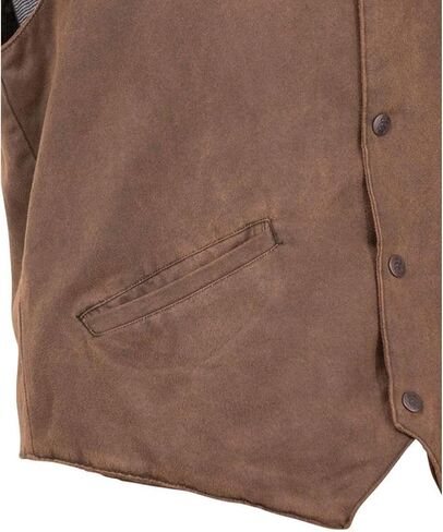 Outback Trading Men's Montana Insulated Warming Water-Resistant Canyonland Outerwear Western Vest with Multiple Pockets in Saudi Arabia