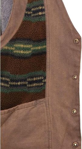 Outback Trading Men's Montana Insulated Warming Water-Resistant Canyonland Outerwear Western Vest with Multiple Pockets in Saudi Arabia