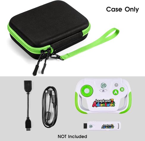 KENOBEE Carrying Case for Leapfrog LeapLand Adventures Learning Video Game, Hard Protective Storage Holder for Leapfrog LeapLand Adventures and HDMI Game Stick USB Power Cable Accessorie in Saudi Arabia