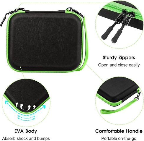 KENOBEE Carrying Case for Leapfrog LeapLand Adventures Learning Video Game, Hard Protective Storage Holder for Leapfrog LeapLand Adventures and HDMI Game Stick USB Power Cable Accessorie in Saudi Arabia