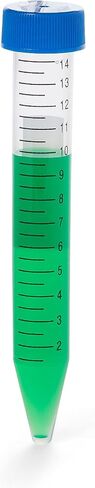 United Scientific ™ D1003 أنابيب الطرد المركزي ذات القاع المخروطي من مادة البولي بروبيلين مع تدرجات سوداء، غطاء أزرق، سعة 15 مل، عبوة من 50 in Kuwait