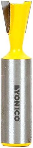 YONICO Dovetail Router Bit 14 Degree X 1/2-Inch 1/4-Inch Shank 14114q in Saudi Arabia