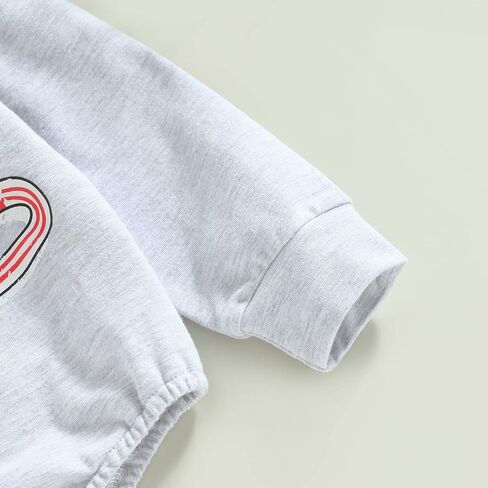 Twopumpkin 4th of July Baby Boy Girl Outfit Newborn Toddler Bubble Romper Retro Fourth Of July Onesie Clothes in Saudi Arabia
