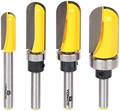 YONICO Round Nose Core Box Router Bit Set 3 Bit 1/4-Inch Shank 14360q in Saudi Arabia