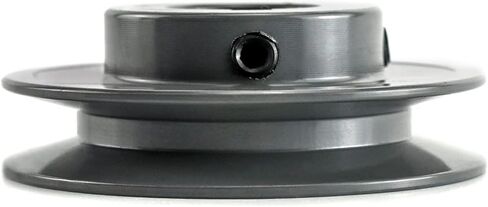 QWORK AK321 Single Groove Web Sheaves, 3.25" OD 1" Bore V-Belt Sheave, A Belt Section, Cast Iron,for V-Belt in Saudi Arabia