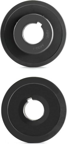 QWORK AK321 Single Groove Web Sheaves, 3.25" OD 1" Bore V-Belt Sheave, A Belt Section, Cast Iron,for V-Belt in Saudi Arabia