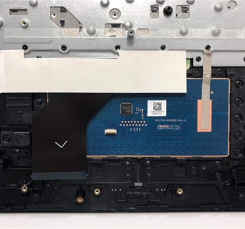 Replacement for HP Pavilion17BY 17-by 17CA 17-CA 17Q-CS Laptop Upper Case Palmrest Touchpad with Keyboard Assembly Part L22750-001 6070B1308103 Grey in Saudi Arabia