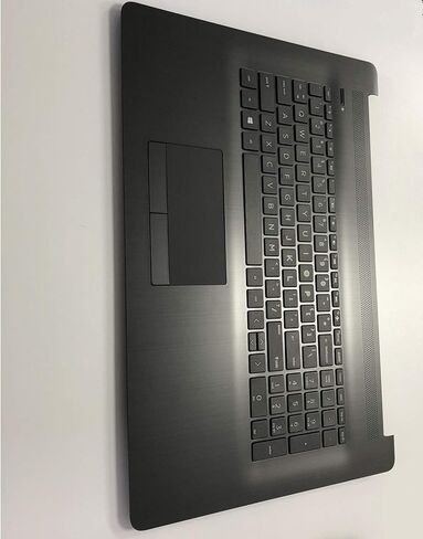 Replacement for HP Pavilion17BY 17-by 17CA 17-CA 17Q-CS Laptop Upper Case Palmrest Touchpad with Keyboard Assembly Part L22750-001 6070B1308103 Grey in Saudi Arabia