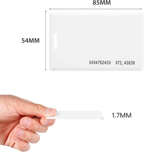 بطاقات RFID لساعة الوقت H1 H2-125 كيلو هرتز، بطاقات شارات الموظف القرب RFID (10 عبوات) in Kuwait